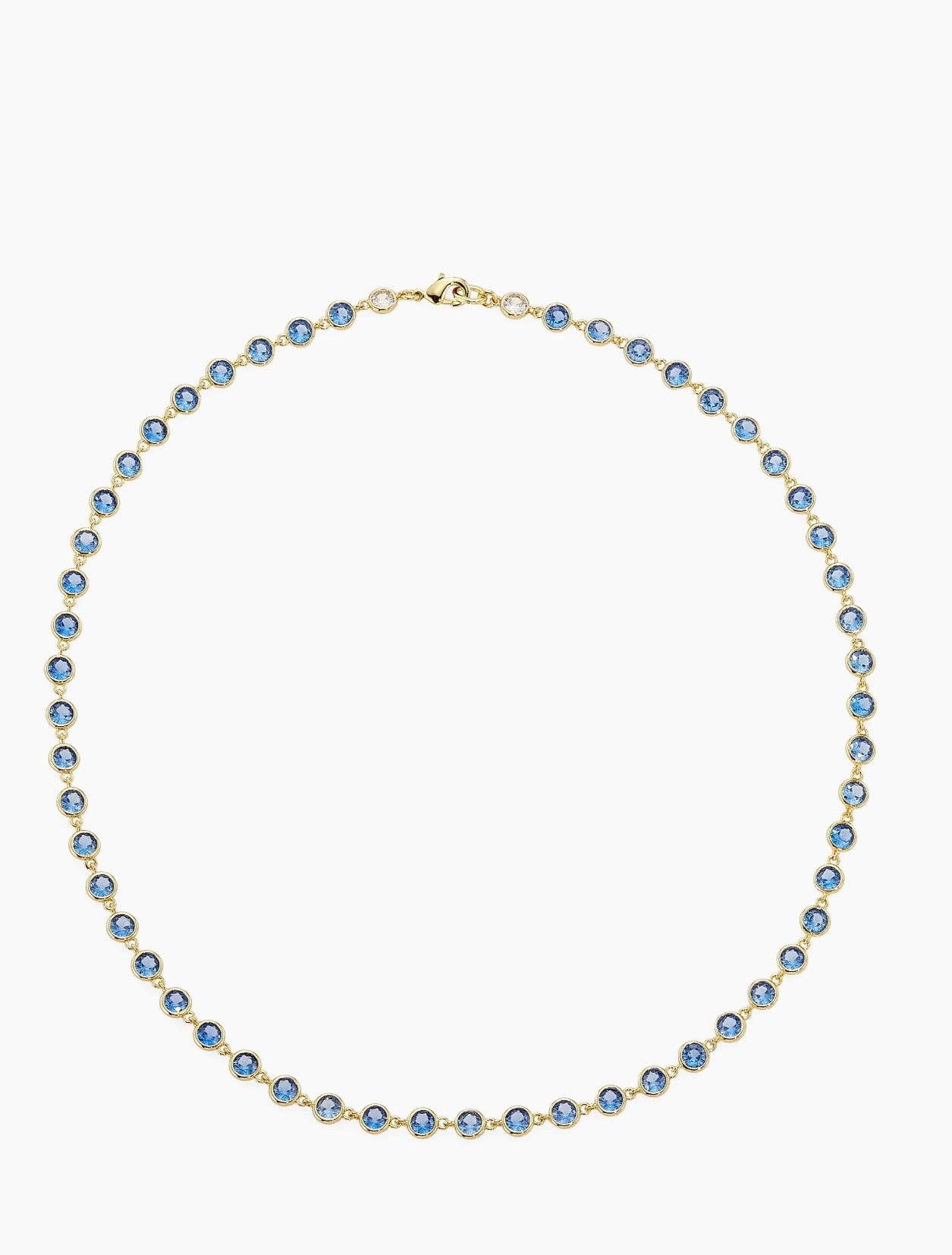 Goldtone & Cubic Zirconia
Necklace