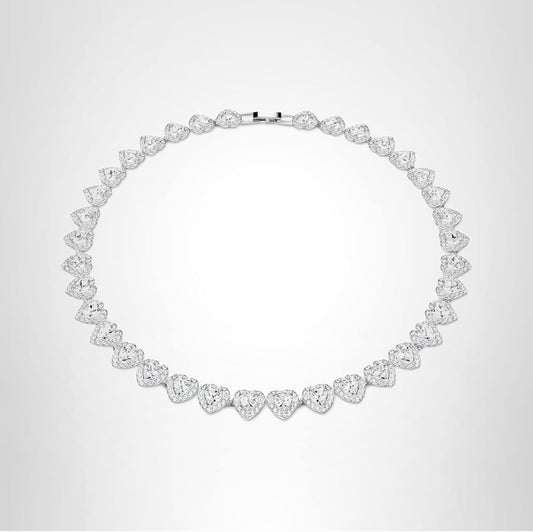 Heart Jewelry Set – Necklace & Bracelet